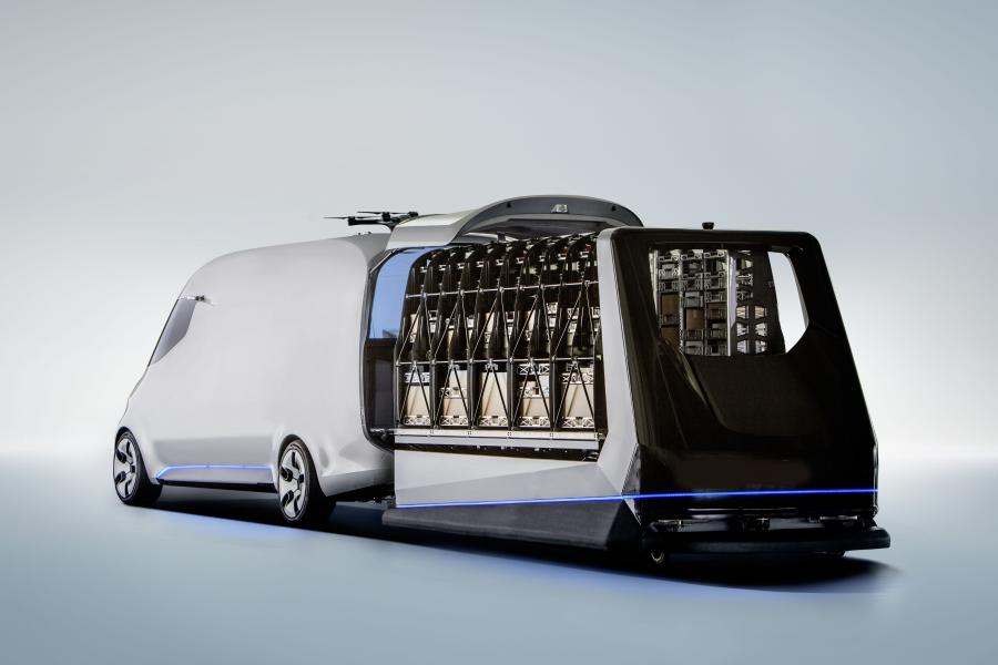  Mercedes-Benz Vision Van 2016 года  (фото 4 из 19)